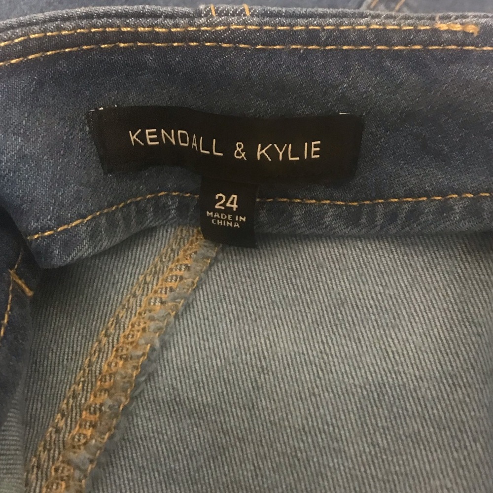 Kendall and Kylie PacSun Jean high-waisted skirt - Picture 5 of 11